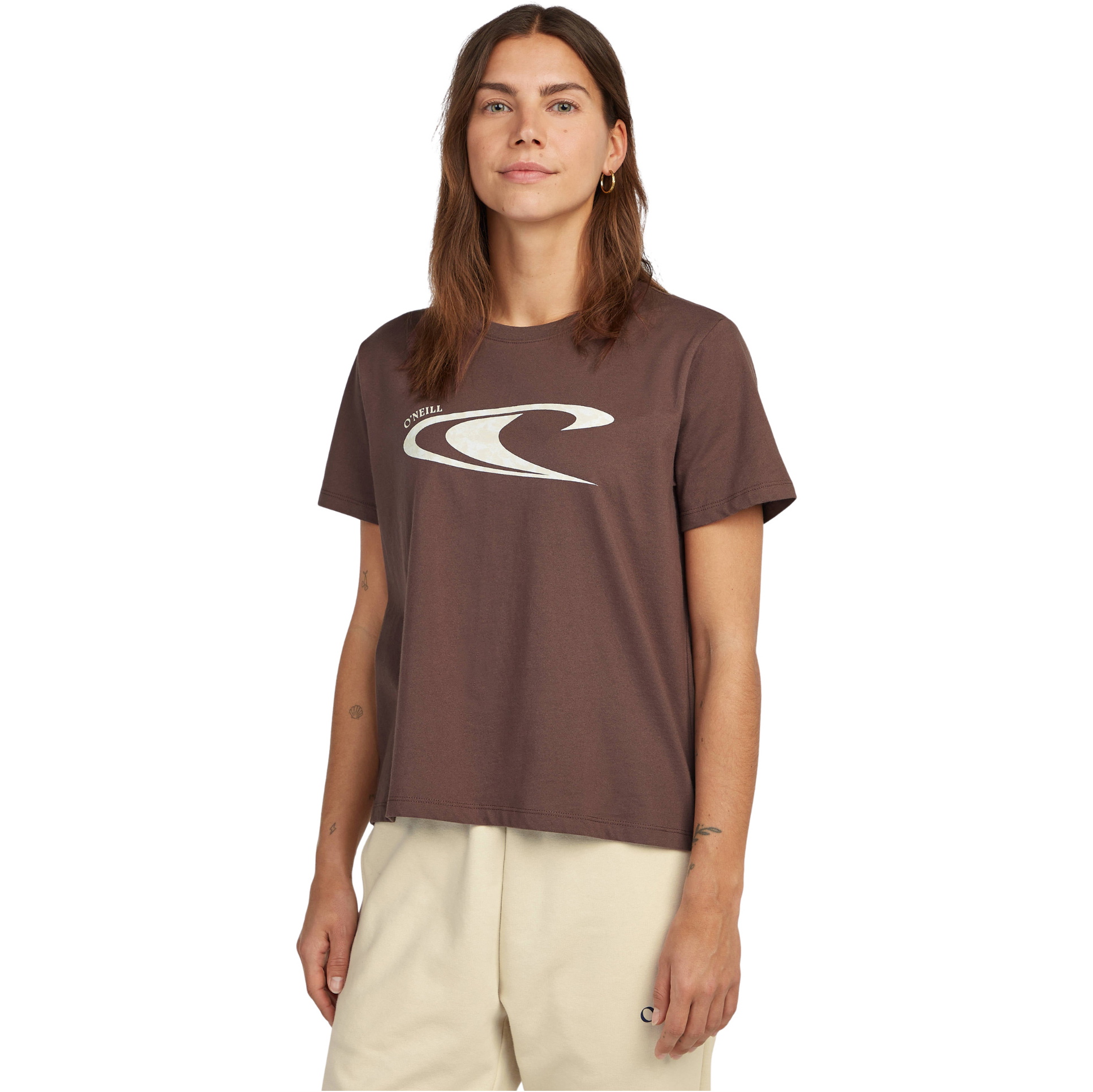 2026 O'Neill Womens Graphic T-Shirt 1850282 - Purple Gray